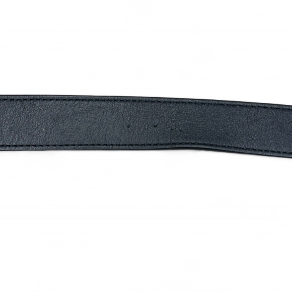 Gucci Kids GG Marmont Belt • Black Leather Silver GG • Fits Adults XS–S Full Set - Picture 7 of 8